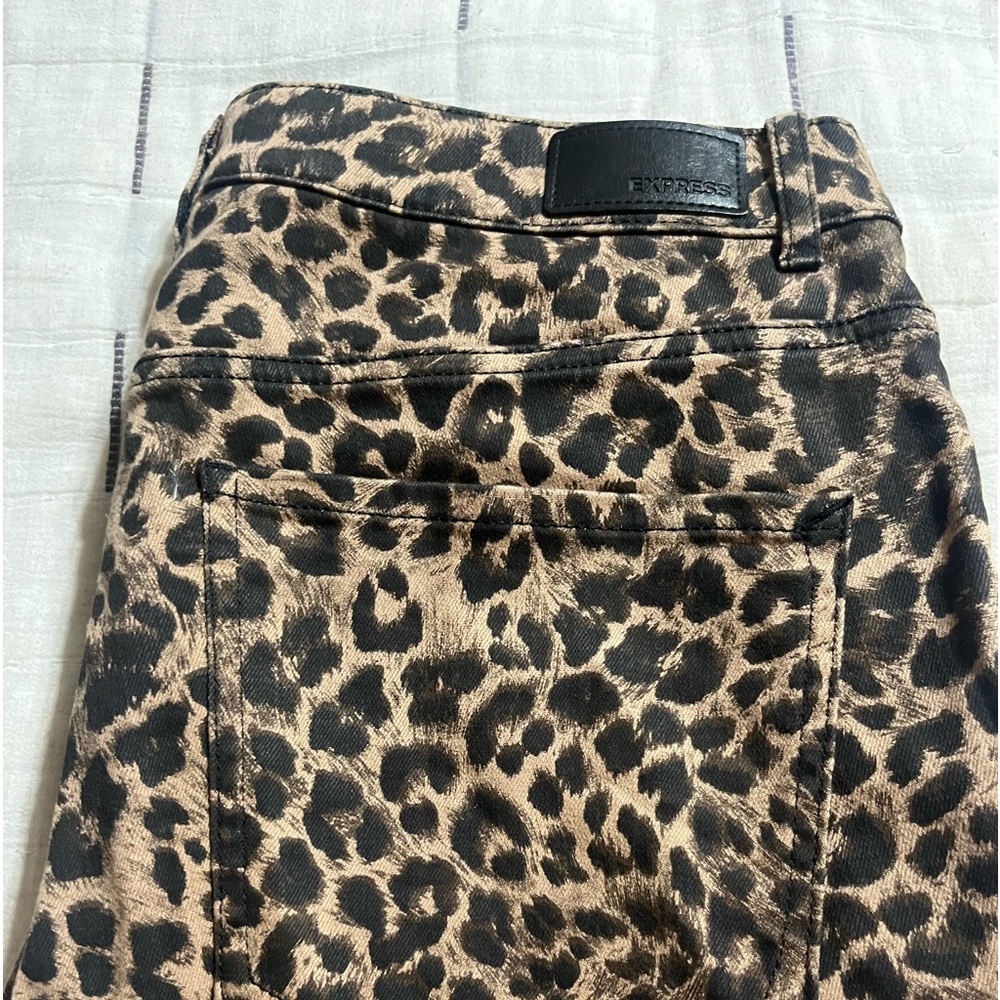 Cheetah pants worn once.